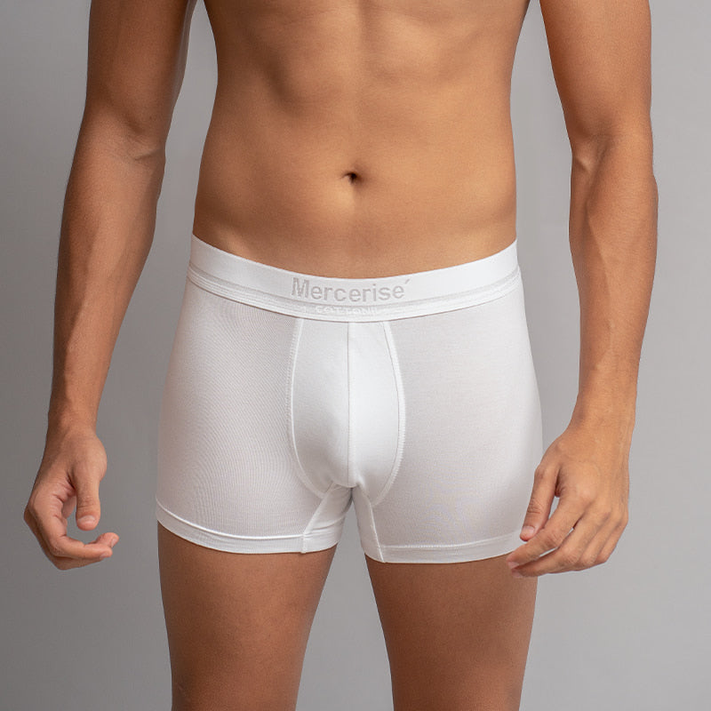 Plain Boxer-White