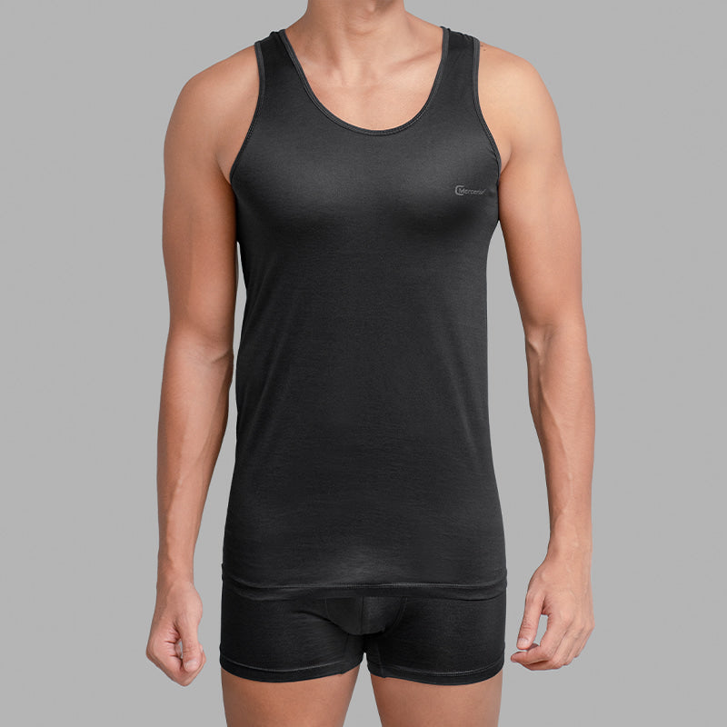 Tank Top Undershirt-Black