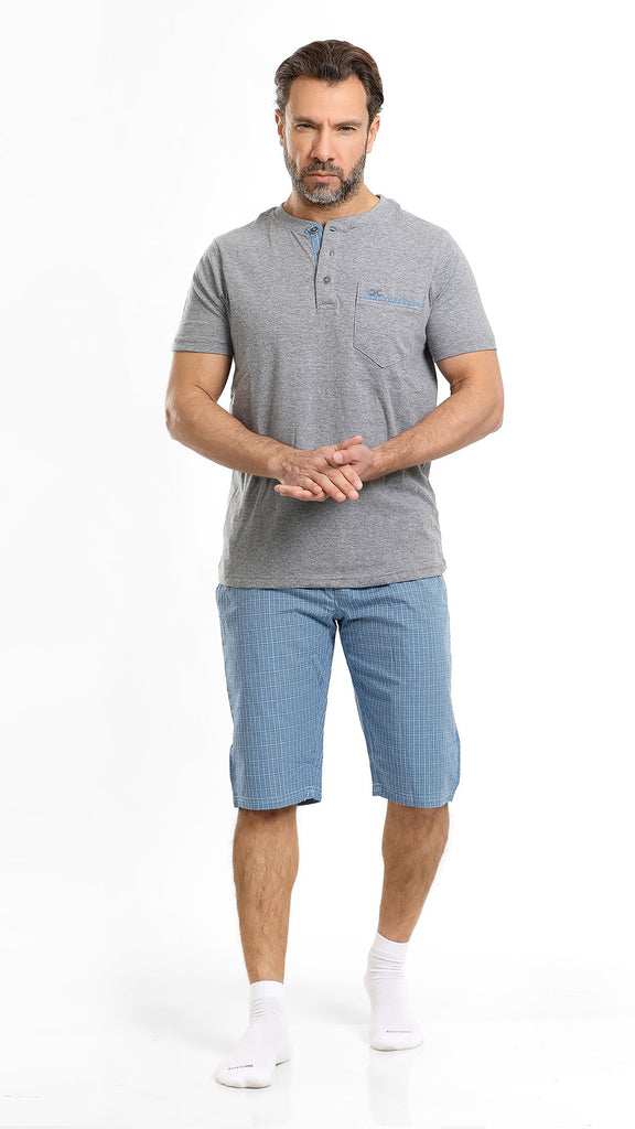 Men's SUMMER Pajama - 221- بيجاما صيفي رجالي