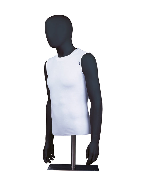 Men's CUT Derby (O) Neck - White