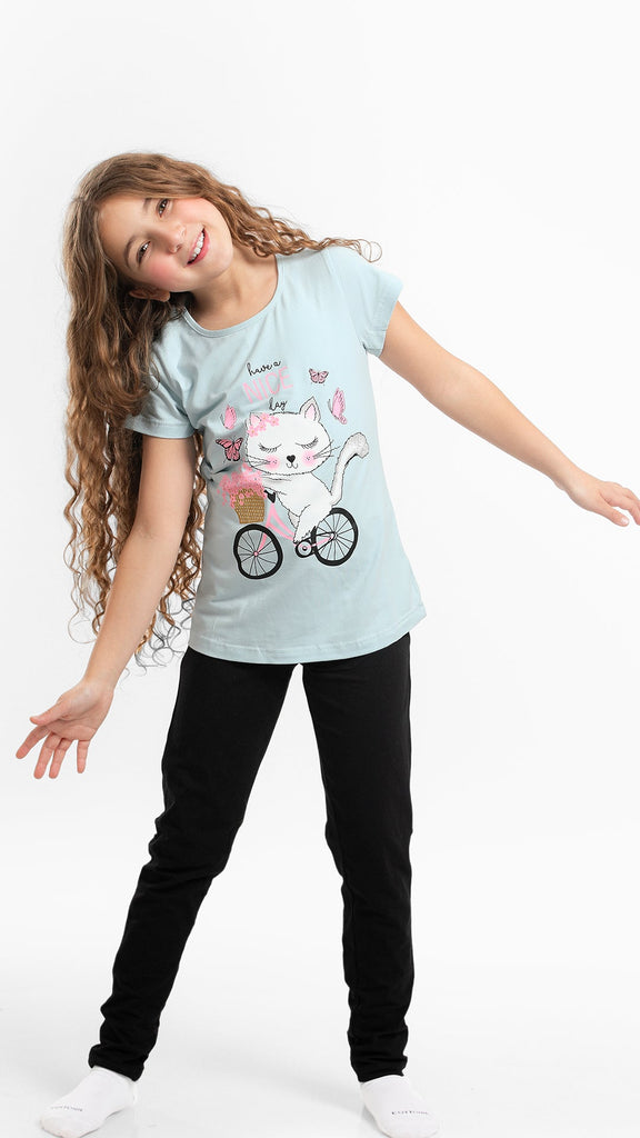 Grils Pajama Set  - 921- بيجاما صيفي بناتي