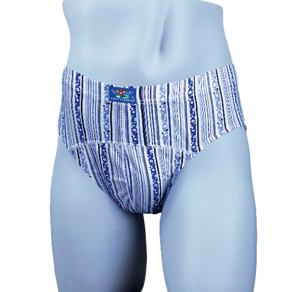 Men's Printed Brief - Multicolor بكيني رجالي مطبوع