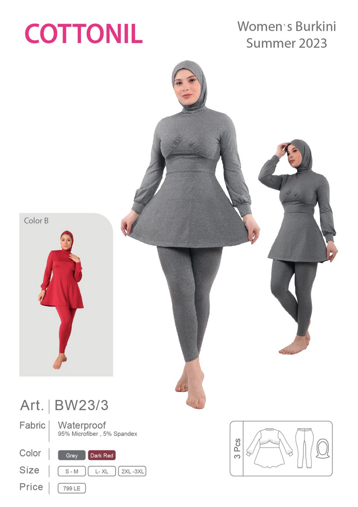 Women's Burkini BW23-3