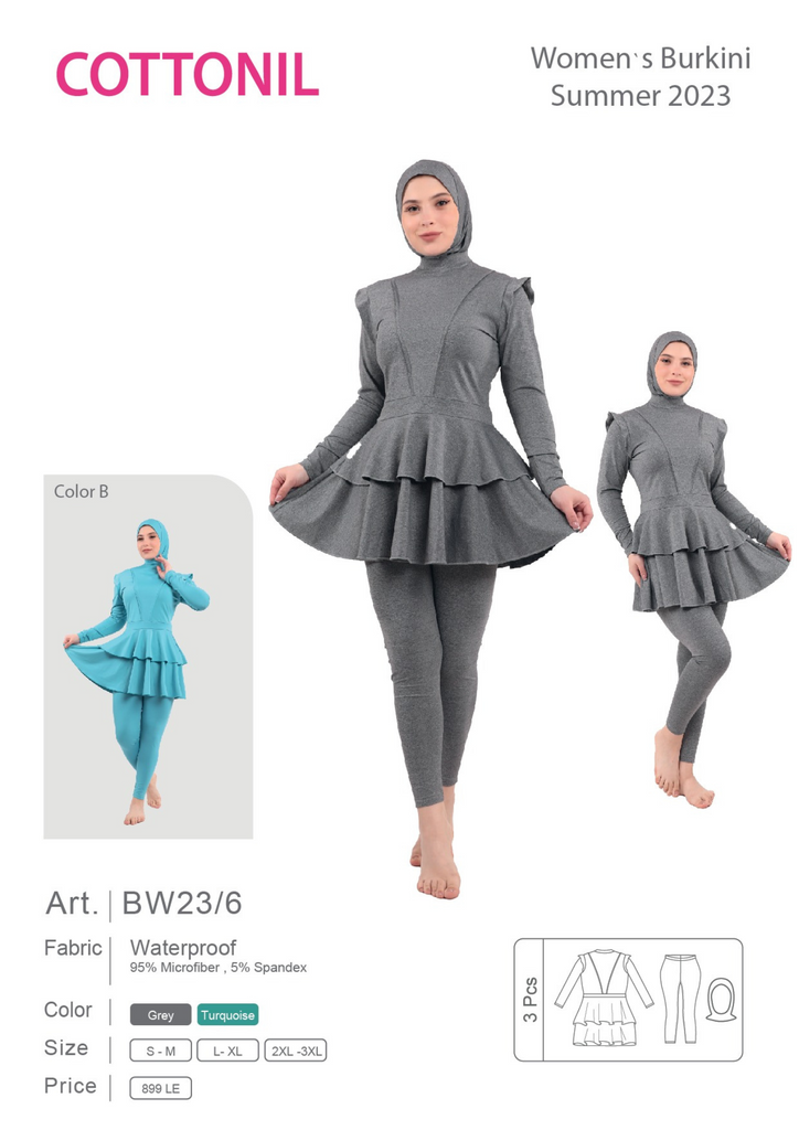 Women's Burkini BW23-6