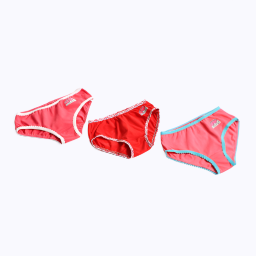 Girls Pantie Set (Pack Of 3)(T)