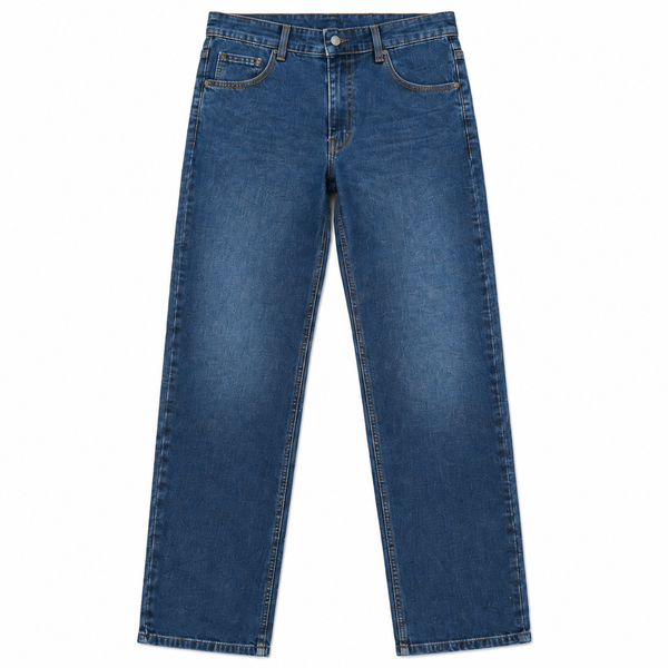 بنطلون جينز ستريت فيت نيو سكاي ازرق غامق Women's Dark Blue New Sky Straight Fit Jeans