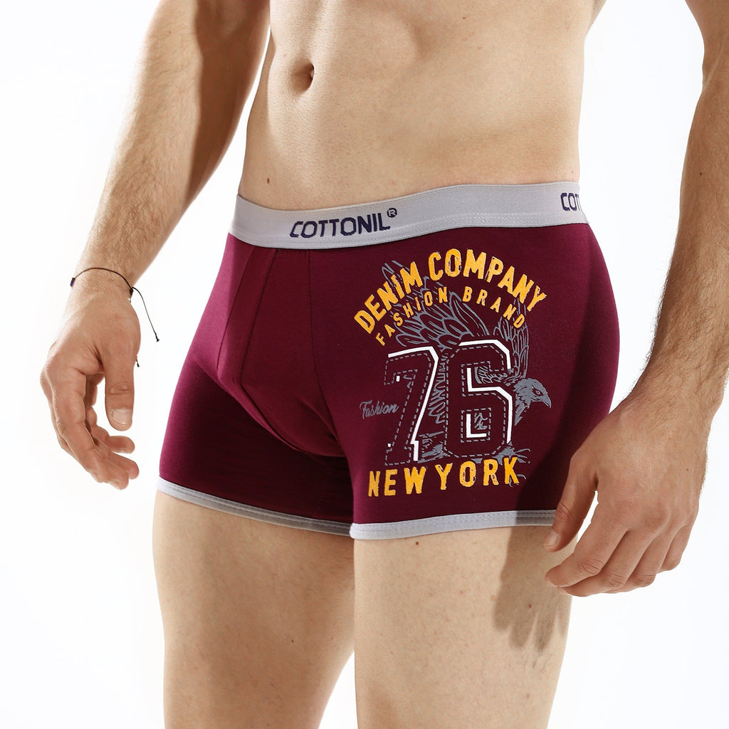 Men's Turbo Boxer-Wine