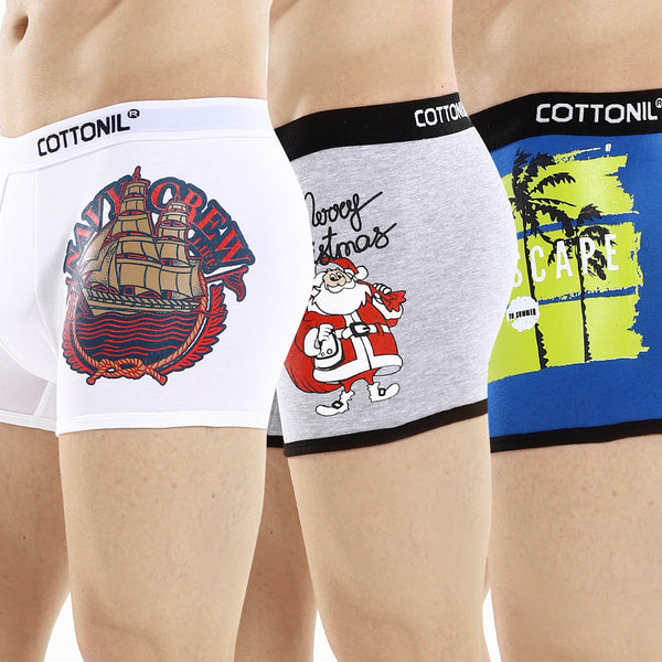 Men's Turbo Boxer (Pack of 3) - Multicolor