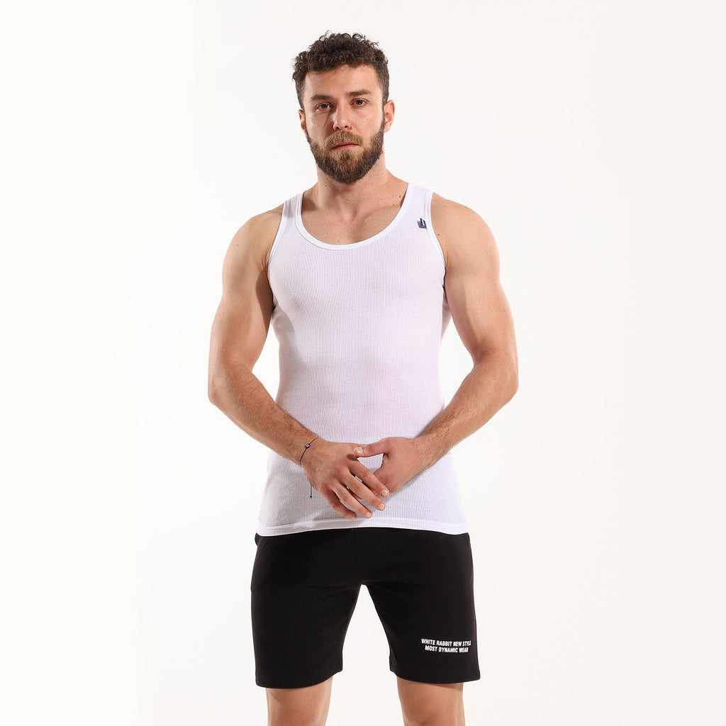 Men's Derby Tank top - White