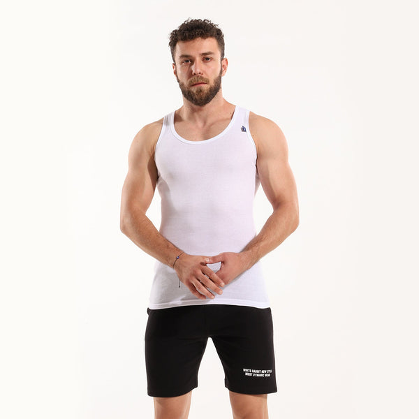 Men's Derby Tank top - White