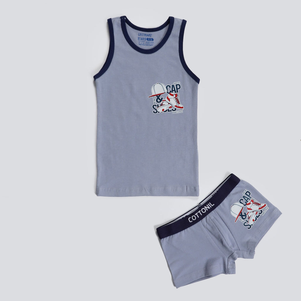 Boy's Turbo Set -Silver