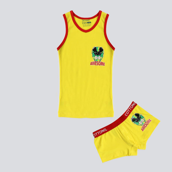 Boy's Turbo Set -Yellow