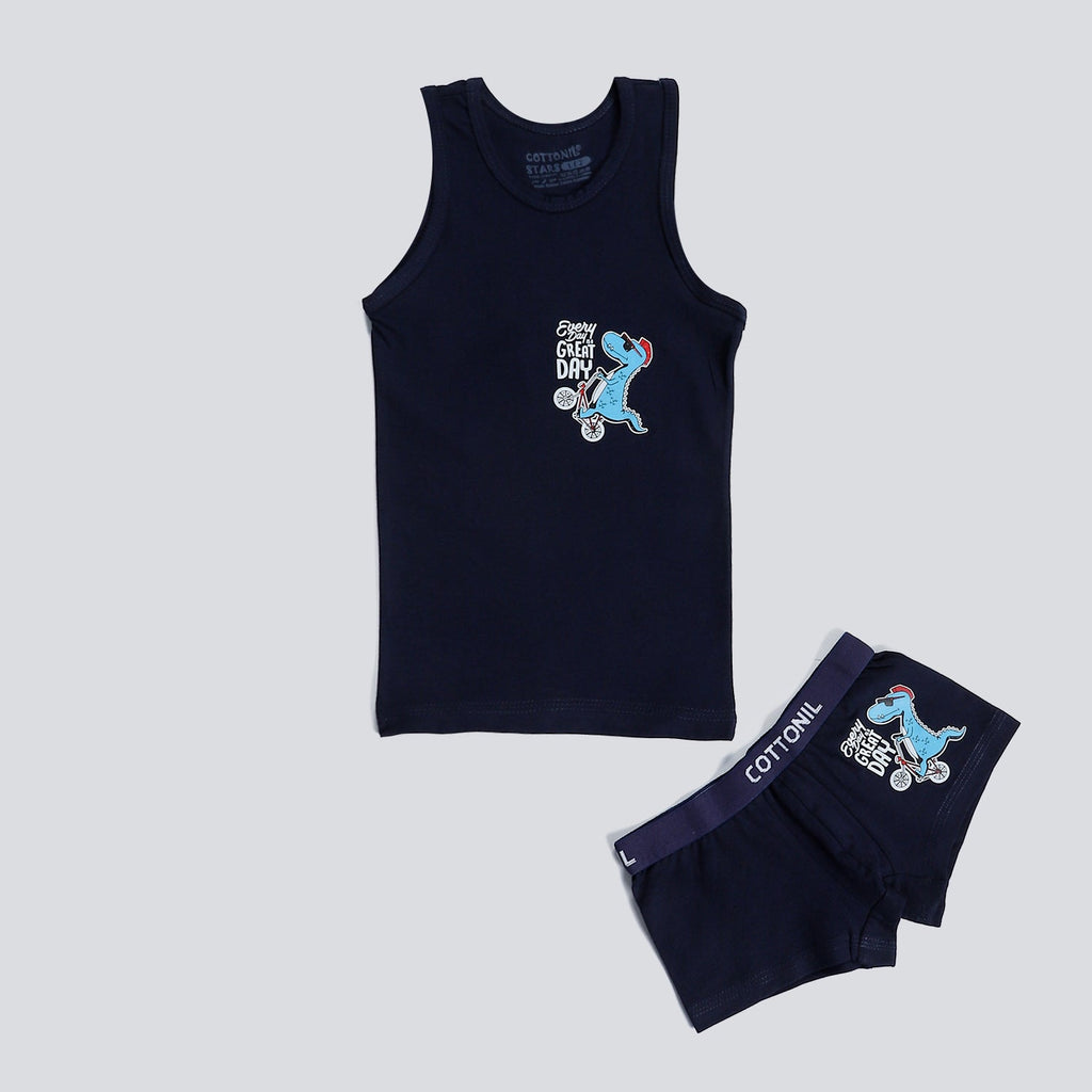 Boy's Turbo Set -Navy
