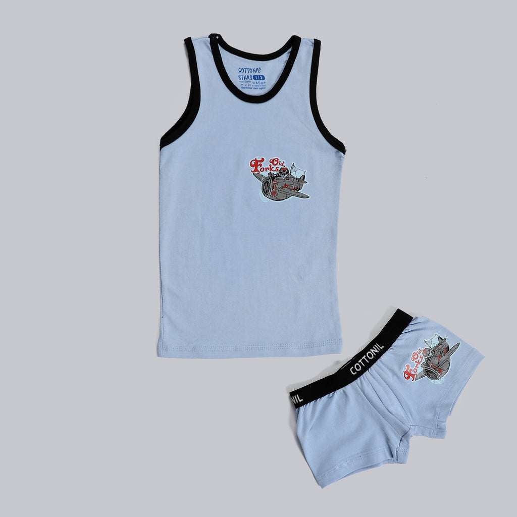 Boy's Turbo Set -skyblue
