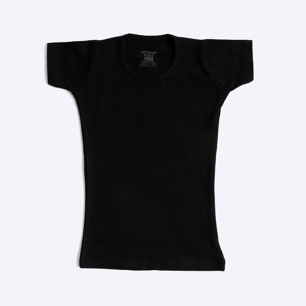 Easy Top  Plain Girls short sleeve