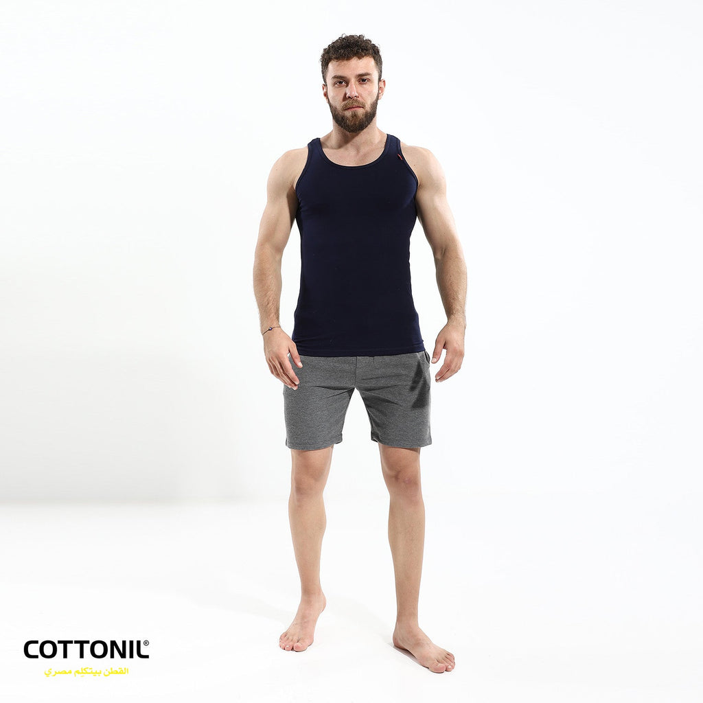 Men's tank top Stretch-Black