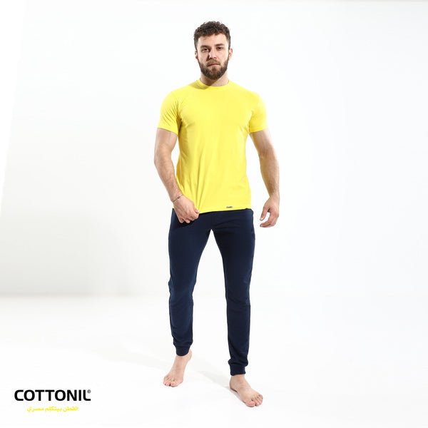 T-shirt (O) stretch - Yellow