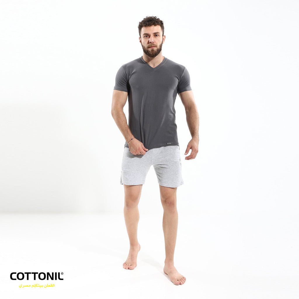 T-shirt (V) Stretch - Grey