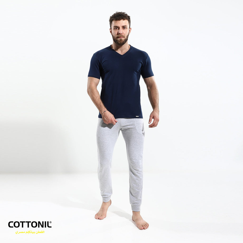 T-shirt (V) Stretch - Navy