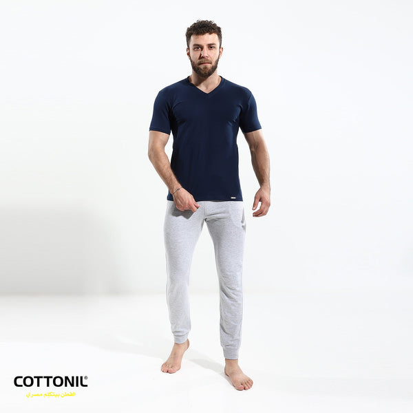 T-shirt (V) Stretch - Navy