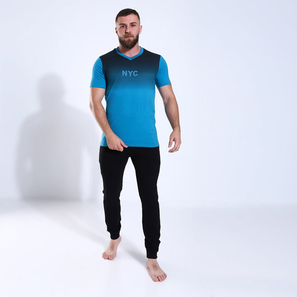 Men's V-Neck Cotton Pajama 205