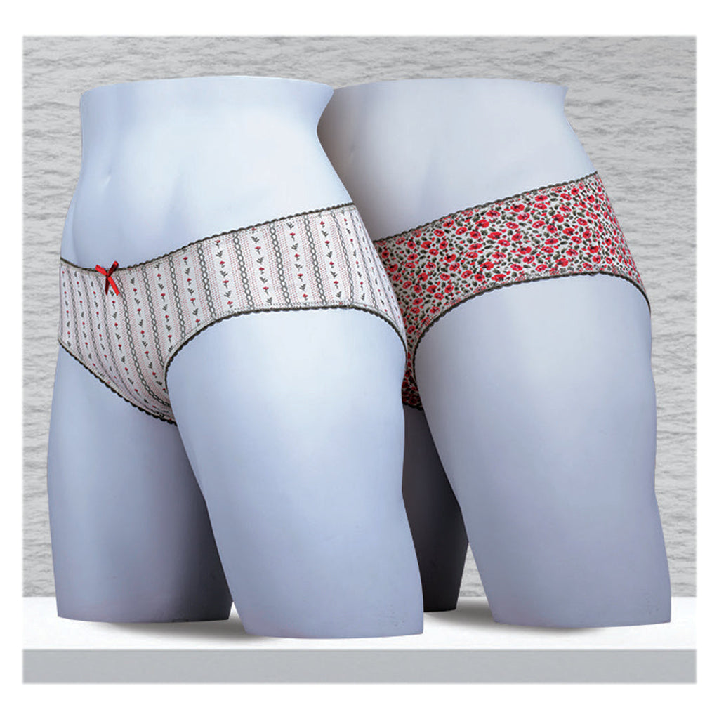 Pack Of 2 Candy - Patterned Bikini - Multicolours