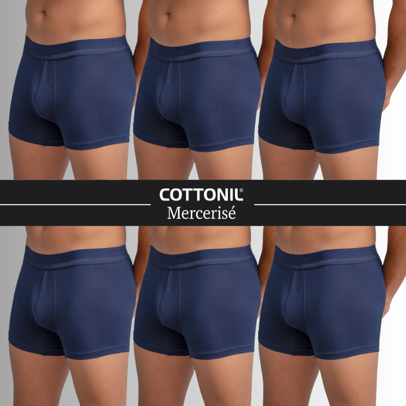 Pack of 6 Plain Boxer-Navy