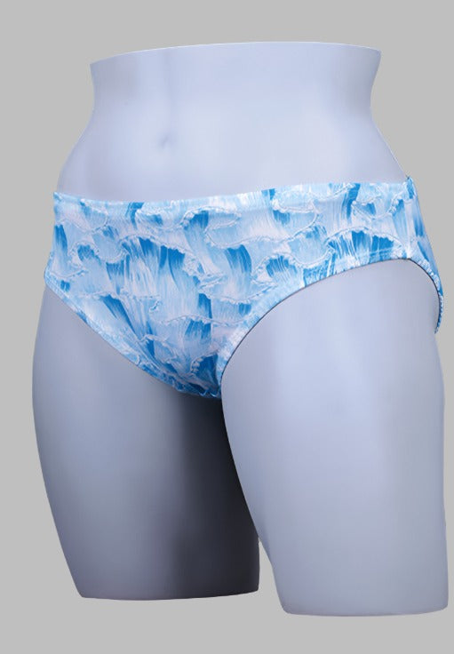 بيكيني حريمي قطن مشجر - Combed Women Patterned Bikini