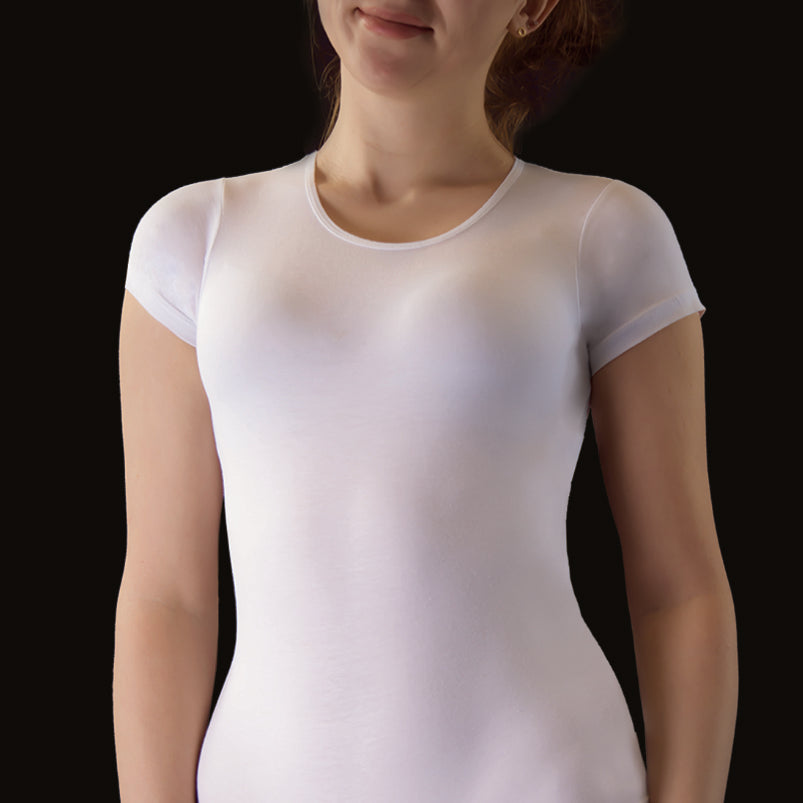Mercerise Women's half sleeves Top